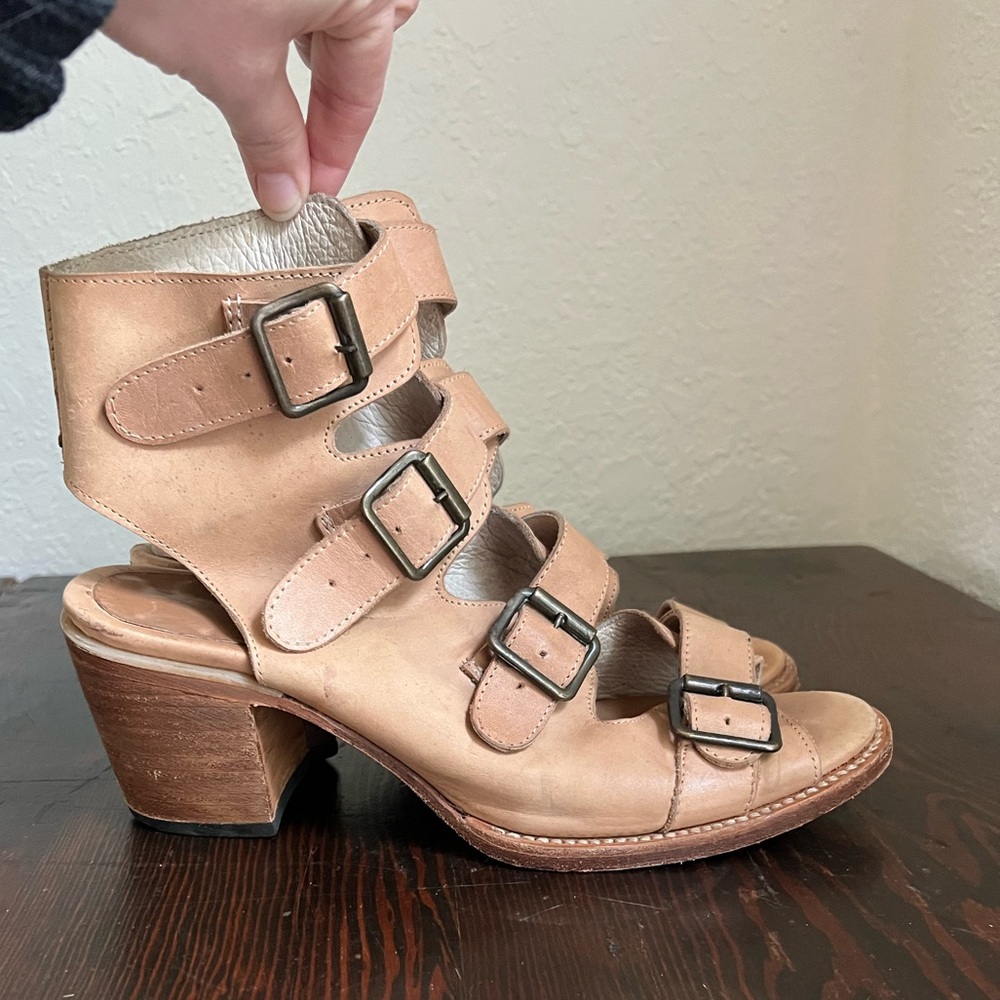 Freebird by Steven Leather Gladiator Sandals/Shoeties